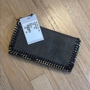 Stella McCartney FALABELLA wallet in ANTRACITE